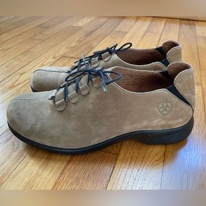 Arita Women’s Shoes Tan Taupe Brown Leather Lace 7.5 Style #20224